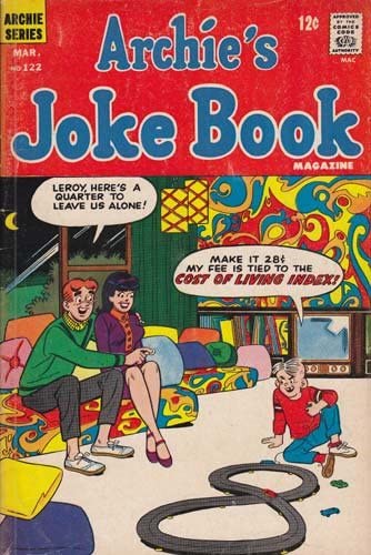 Comics - Archie's Jokebook #122 Comic Book (Dec 1967) Very Good +