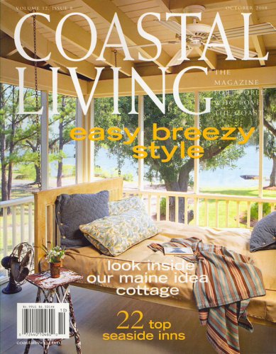 Coastal Living, October 2008 Issue