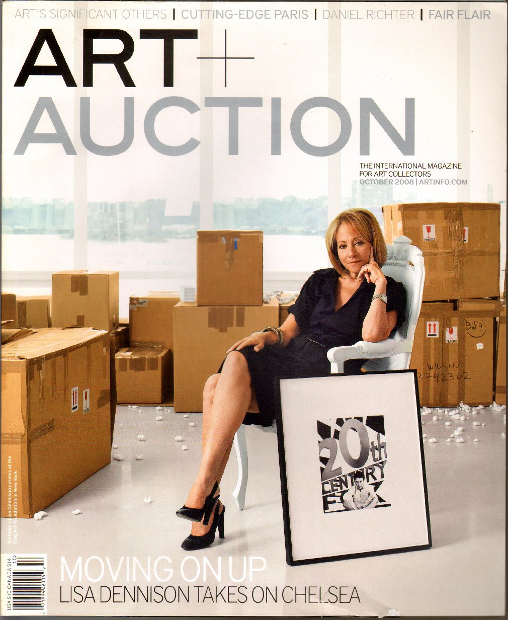 Art + Auction. October 2008. The International Magazine for Art Collectors. Volume XXXII, No. 2