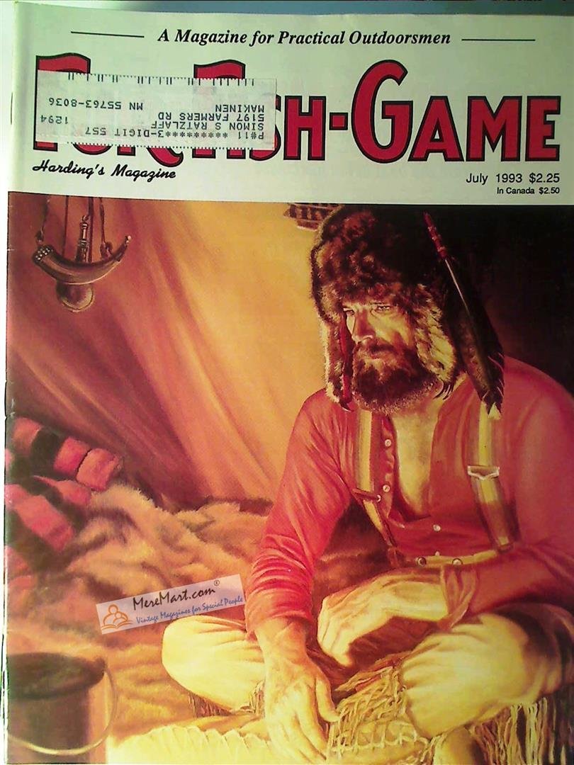 Fur Fish Game Magazine, July 1993: Deep Northerns; Pigeon Trapline; Elk Hunt; Deep Walleys; Snappers are Scrappy Scavengers, etc.
