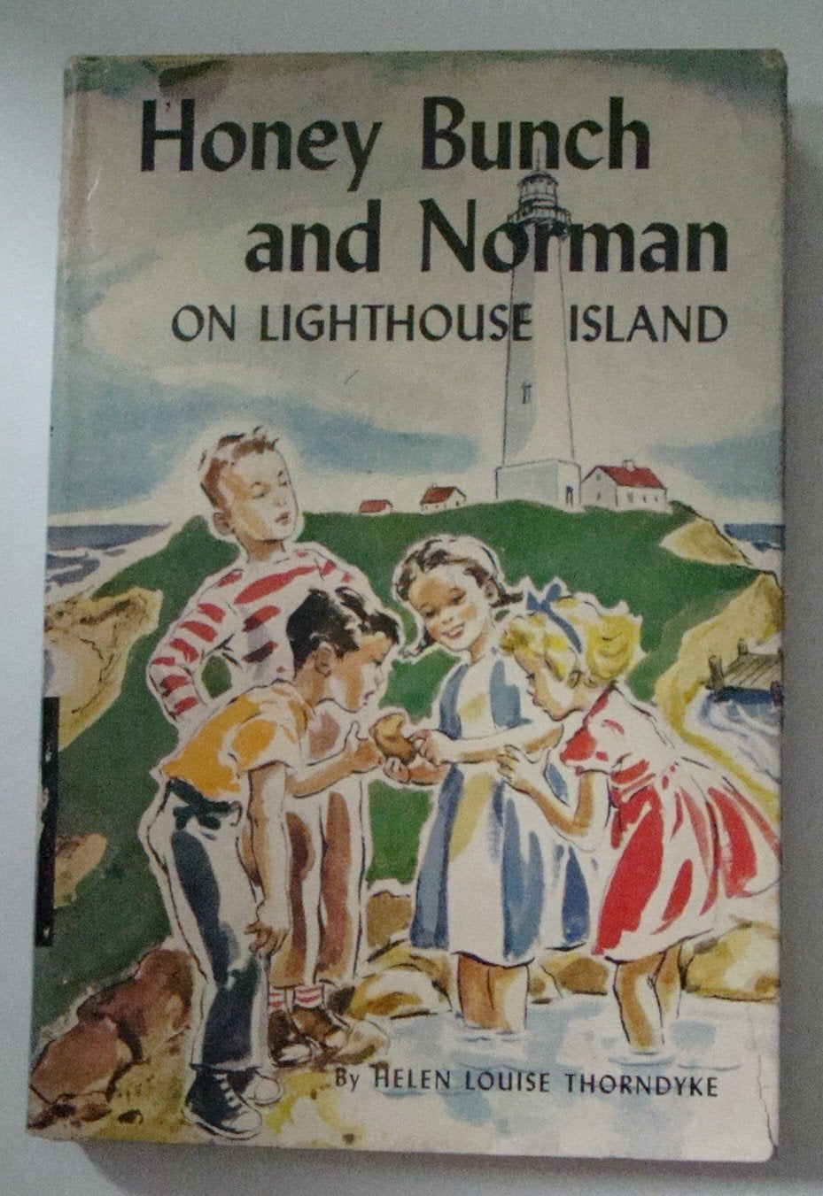 Honey Bunch and Norman on Lighthouse Island