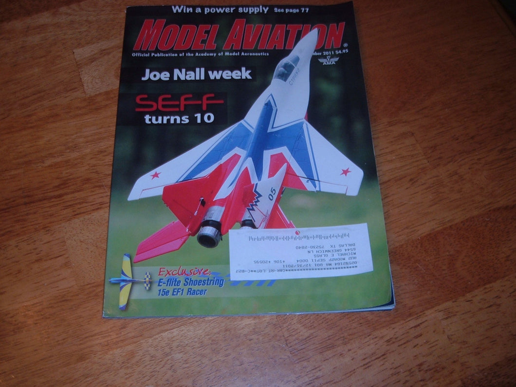 Model Aviation September 2011