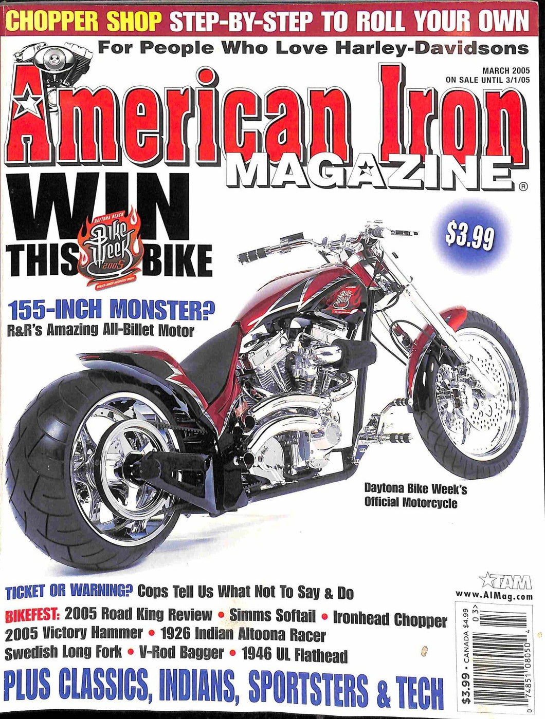 American Iron Magazine : March 2005 (Chopper Shop Step-ByStep)