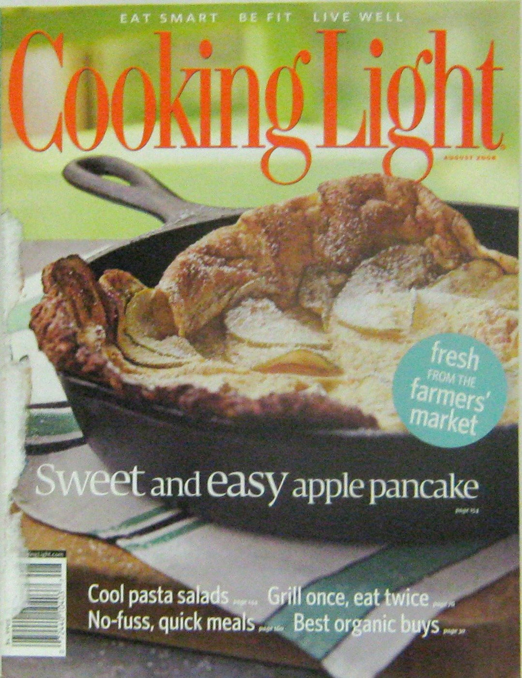 Cooking Light, August 2008 Issue