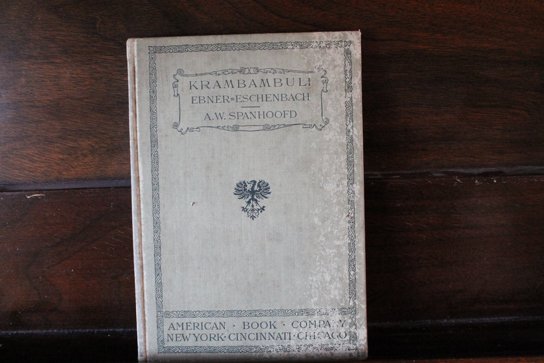 Krambambuli : Ebner=Eschenbach