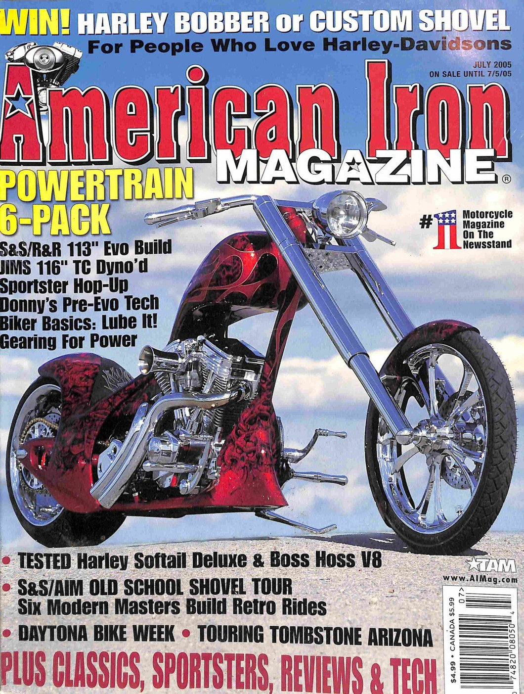 American Iron Magazine, July 2005