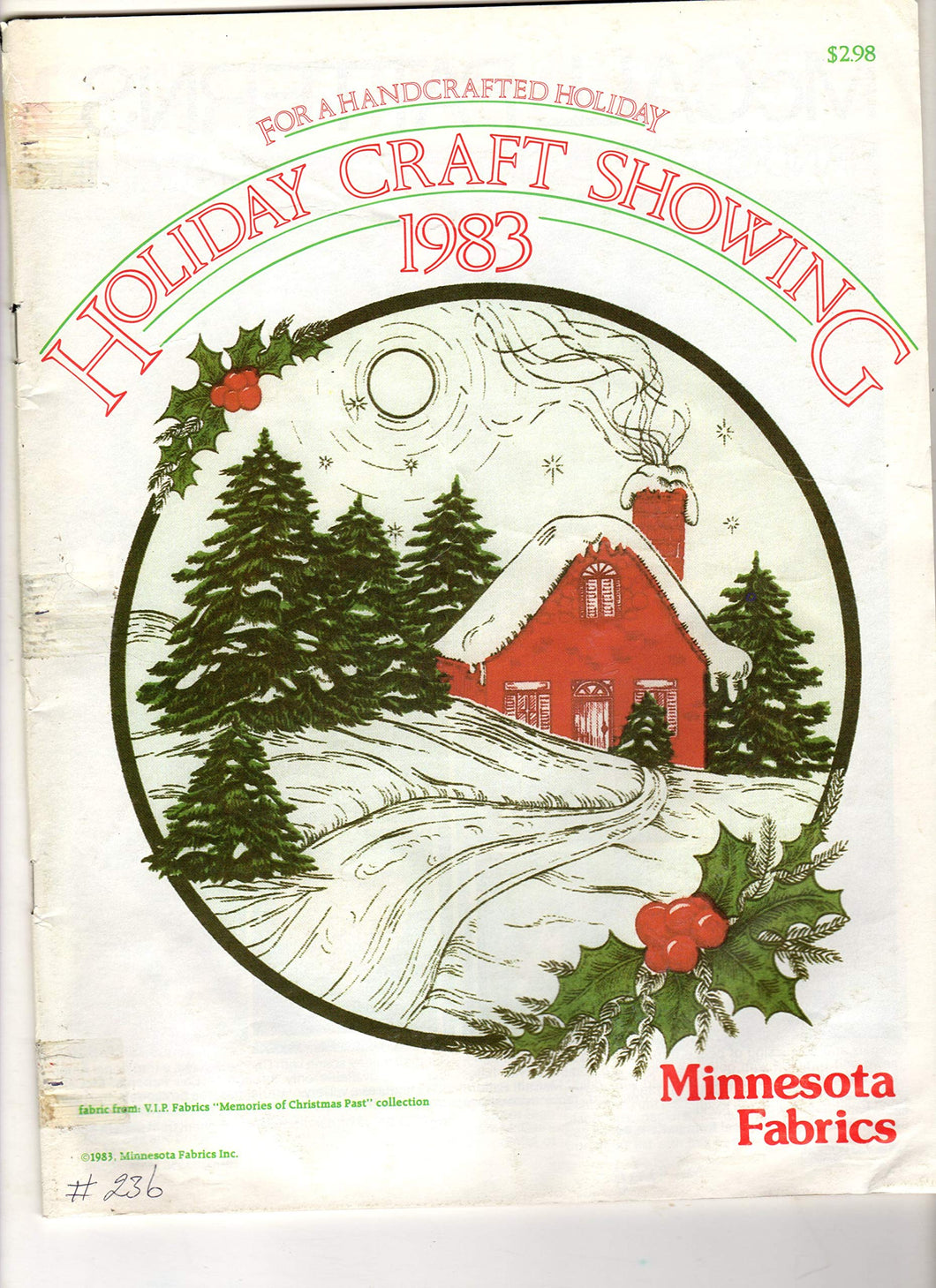 Holiday Craft Showing: Christmas of 1983 {From} Minnesota Fabrics