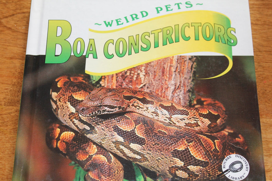 Boa Constrictors (Unusual Pets)