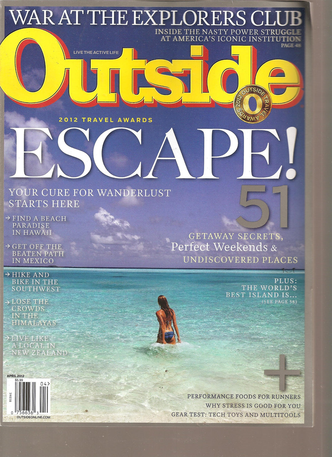 Outside Magazine (April 2012)