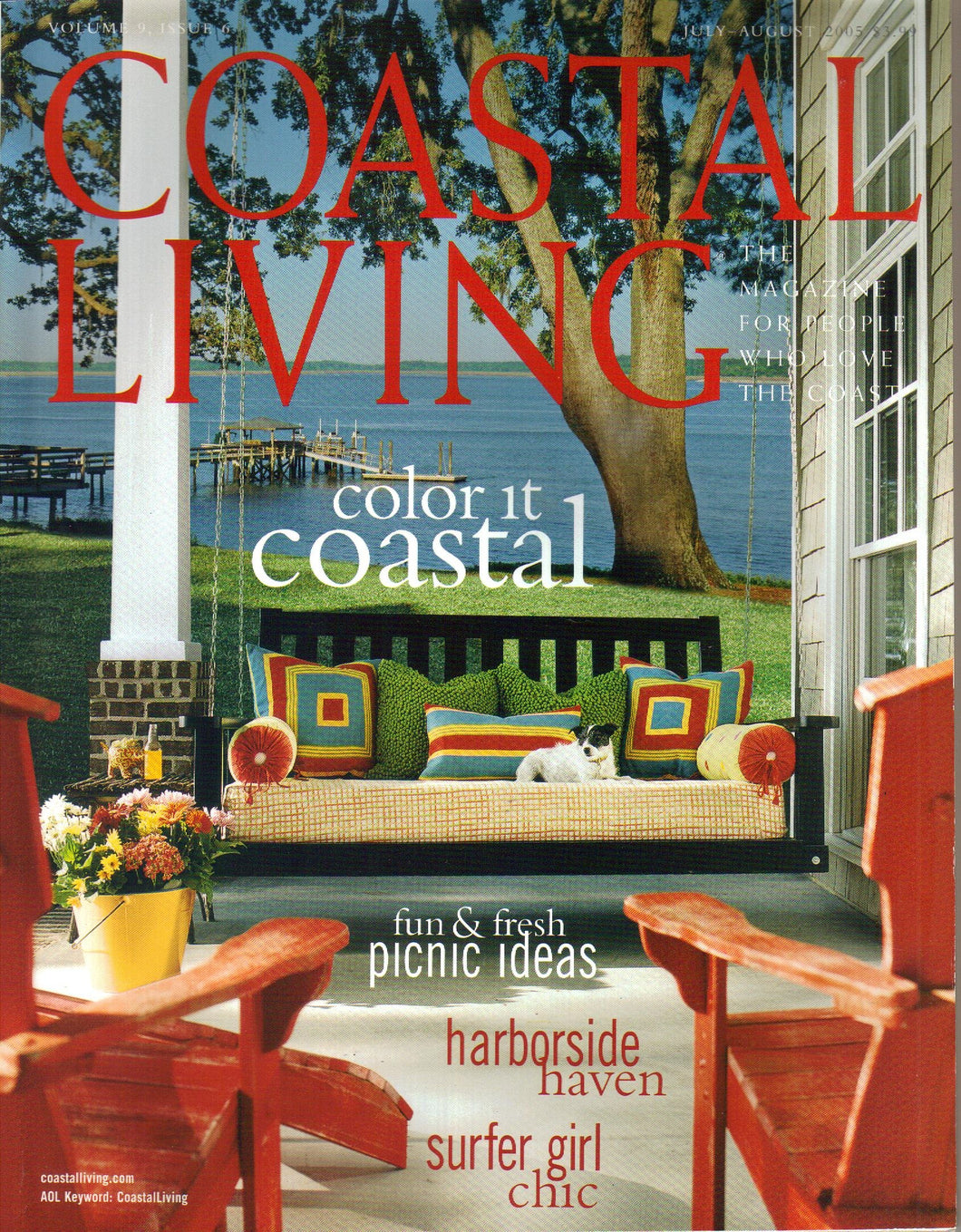 Coastal Living August 2005