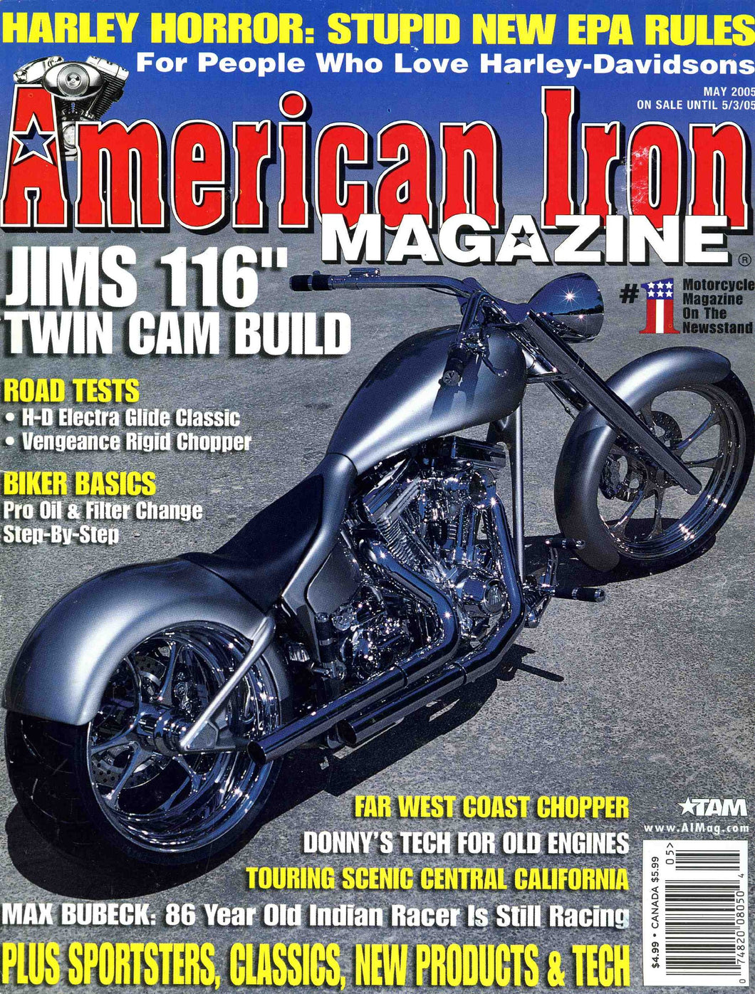 American Iron Magazine : May 2005 (Jims 116